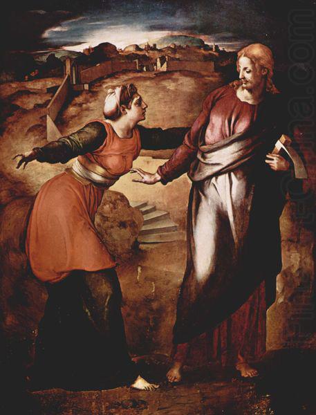 Noli me tangere. Jacopo Pontormo Wholesale Oil Painting China Picture